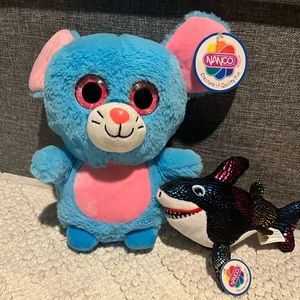 NWT plushes free with any purchase